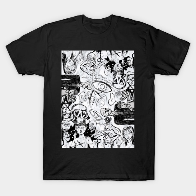 JR horror T-Shirt by BoneArtPetite